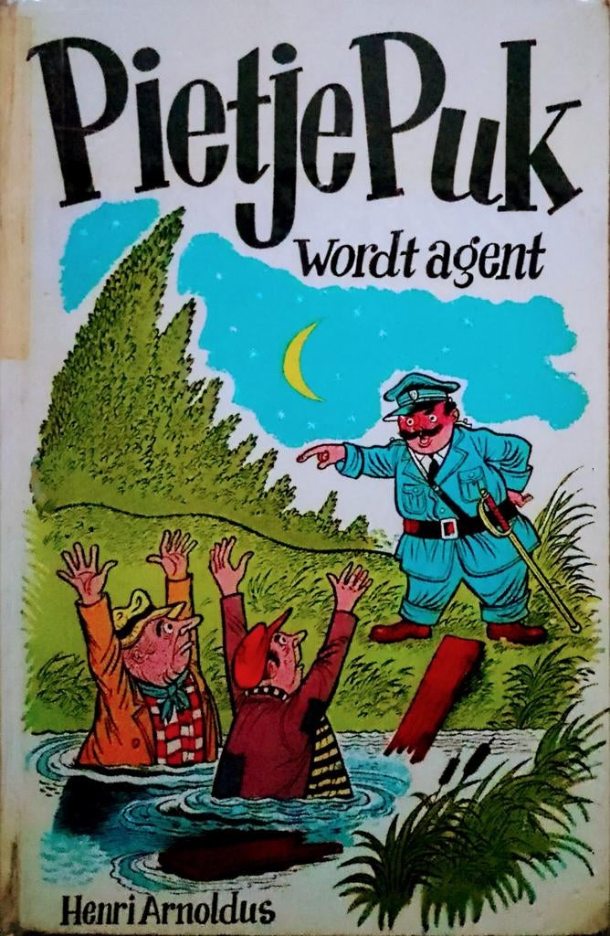 Pietje Puk Wordt Agent, Boeken, Kinderboeken | Jeugd | onder 10 jaar, Gelezen, Henri Arnoldus., Fictie algemeen, Ophalen of Verzenden