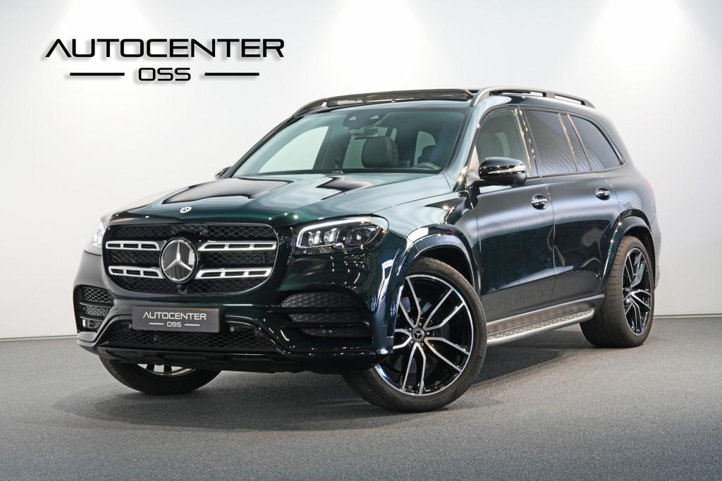 Mercedes-Benz GLS 400 d 4MATIC AMG ✅ VOL OPTIE ✅ SCHERME, 12 maanden, Gebruikt, 2925 cc, 7 stoelen