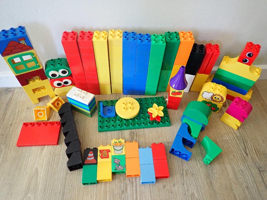duplo stenen grondplaat, Ophalen of Verzenden, Gebruikt, Losse stenen, Duplo