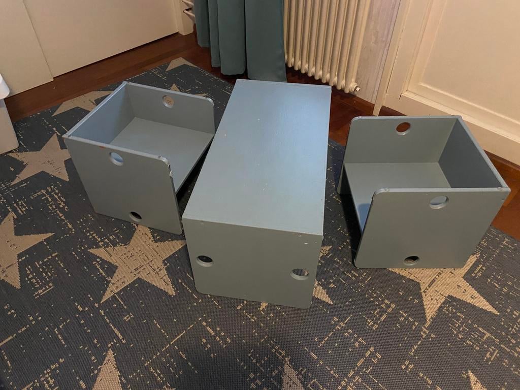 houten kinder zitjes, Ophalen of Verzenden, Zo goed als nieuw, 50 tot 100 cm, Minder dan 50 cm