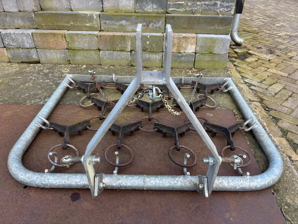 Zeer nette weidesleep kleine sleep minitractor minitrekker, Ophalen, Grondbewerking