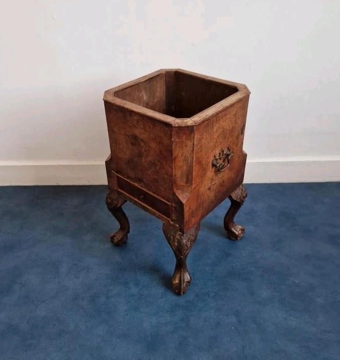 Antiek flessenkabinet bloembak lectuurbak drankkastje, Ophalen of Verzenden