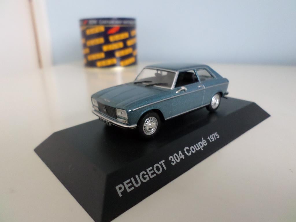 PEUGEOT 304 Coupé van 1975  [ Nostalgie]    VERKOCHT, Hobby en Vrije tijd, Modelauto's | 1:43, Ophalen of Verzenden, Nieuw, Auto
