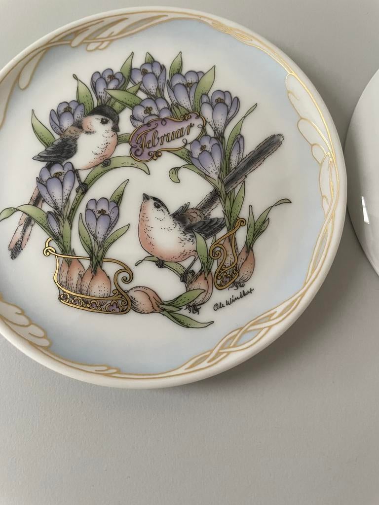 Maand bordjes, Ophalen of Verzenden