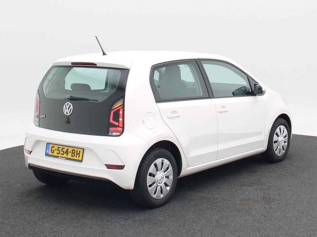 Volkswagen Up! 1.0 BMT move up! | Led dagrijverlichting | Ai, Auto's, Volkswagen, Stof, Gebruikt, Wit, Origineel Nederlands