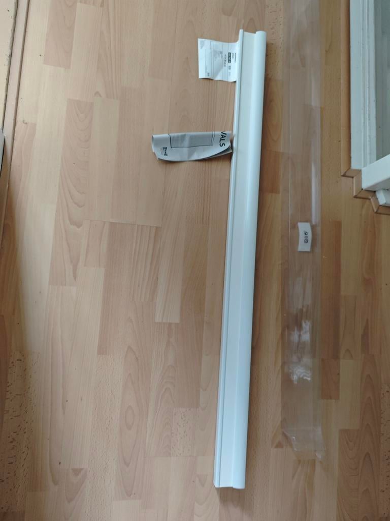 Nieuw plisségordijn, dubbel, 120x210 cm (hoppvals ikea), 100 tot 150 cm, 200 cm of meer, Wit, Nieuw