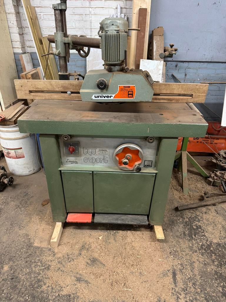 Freesbank met freeskoppen - Universele freesmachine, Ophalen, Acimall, Gebruikt, Overige soorten