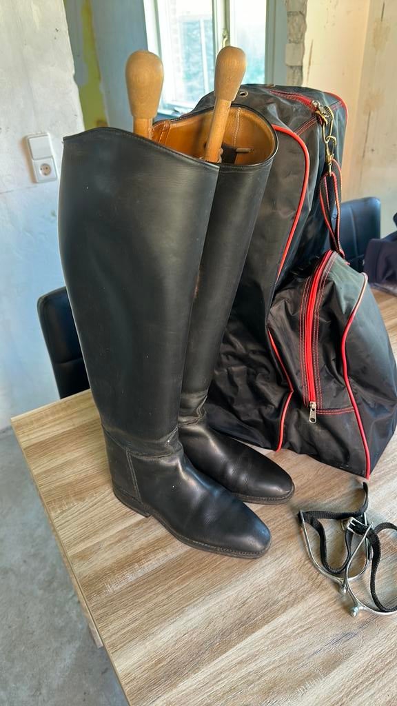 Paardrijlaarzen 40, Dieren en Toebehoren, Paardrijkleding, Ophalen of Verzenden, Zo goed als nieuw, Dressuur, Schoeisel