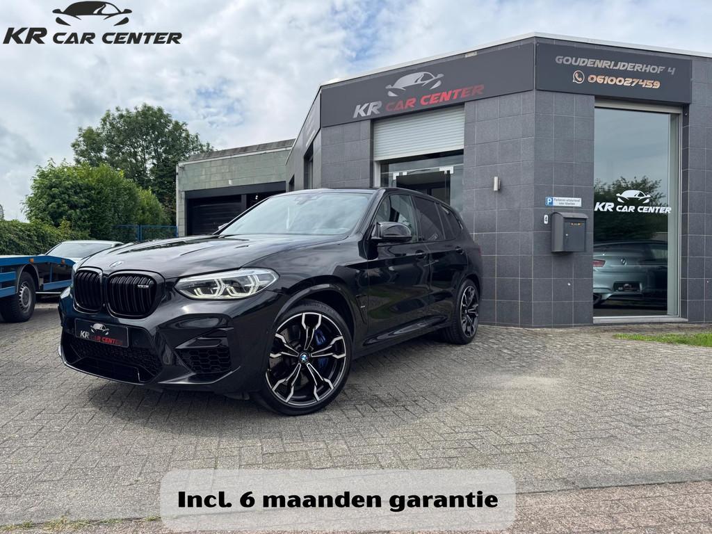 BMW X3 M Competition AKRAPOVIC-CARBON-H&K-HUD-360-DEALER, Auto's, BMW, Automaat, Gebruikt, Zwart, Bedrijf