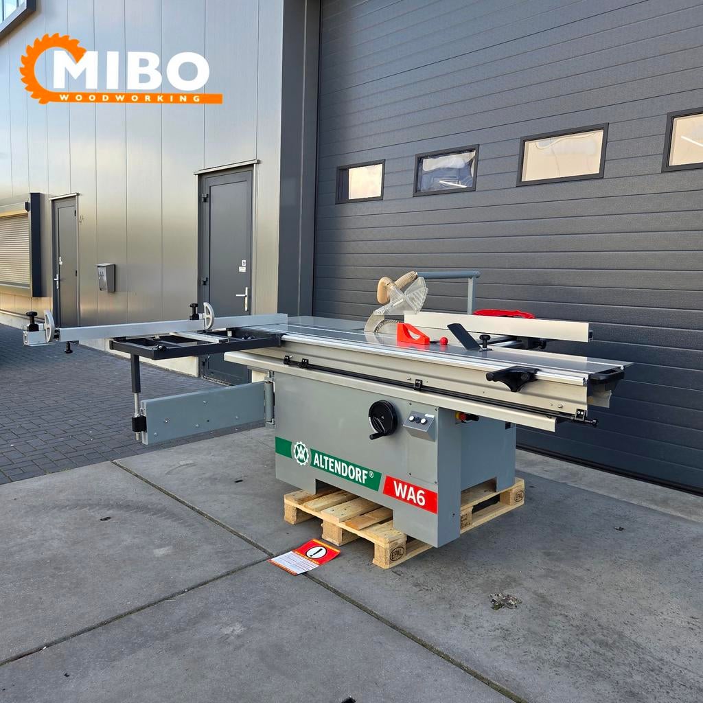 Altendorf formaatzaag 2600mm compact ** ritser ** Garantie, Doe-het-zelf en Verbouw, Gereedschap | Zaagmachines, Altendorf scm robland hammer felder