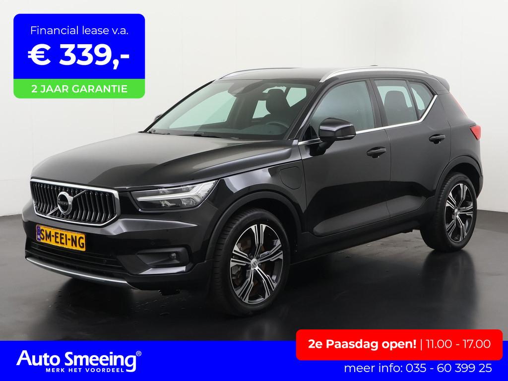 Volvo XC40 1.5 T4 Recharge Inscription | Camera | Leder | El, 12 maanden, Euro 6, Zwart, Lichtsensor