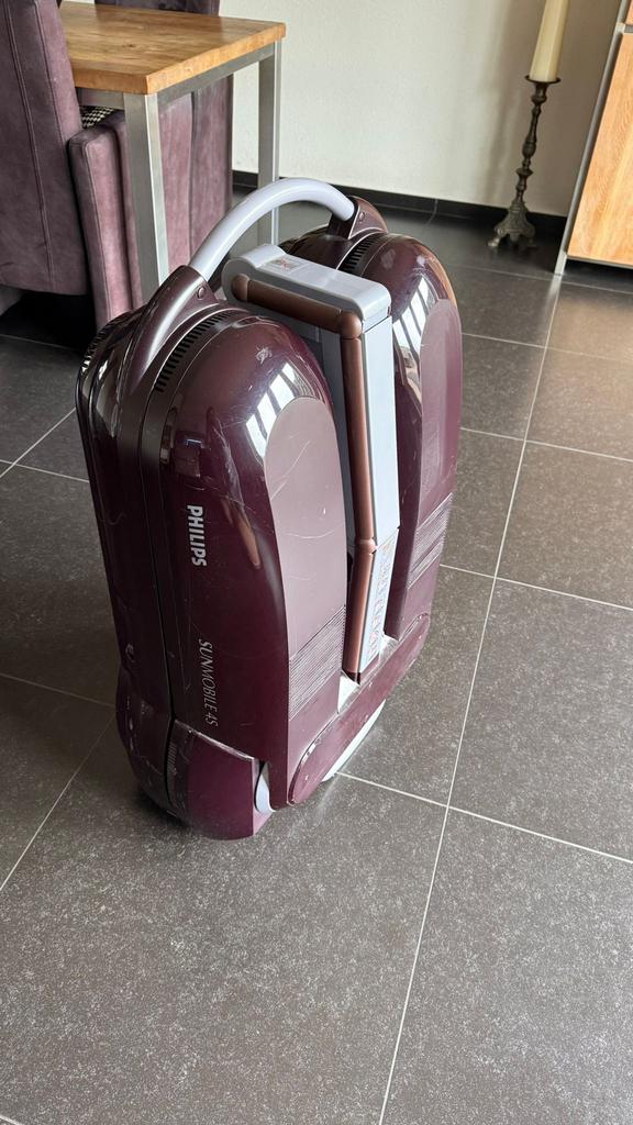 Inklapbare zonnehemel, Ophalen of Verzenden, Zo goed als nieuw, Zonnebank enkelzijdig, Minder dan 10 lampen