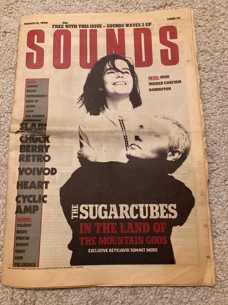 SOUNDS 1988 VOIVOD Sugacubes HEART Jimmy Galvan CHUCK BERRY, Ophalen of Verzenden, Muziek, Film of Tv