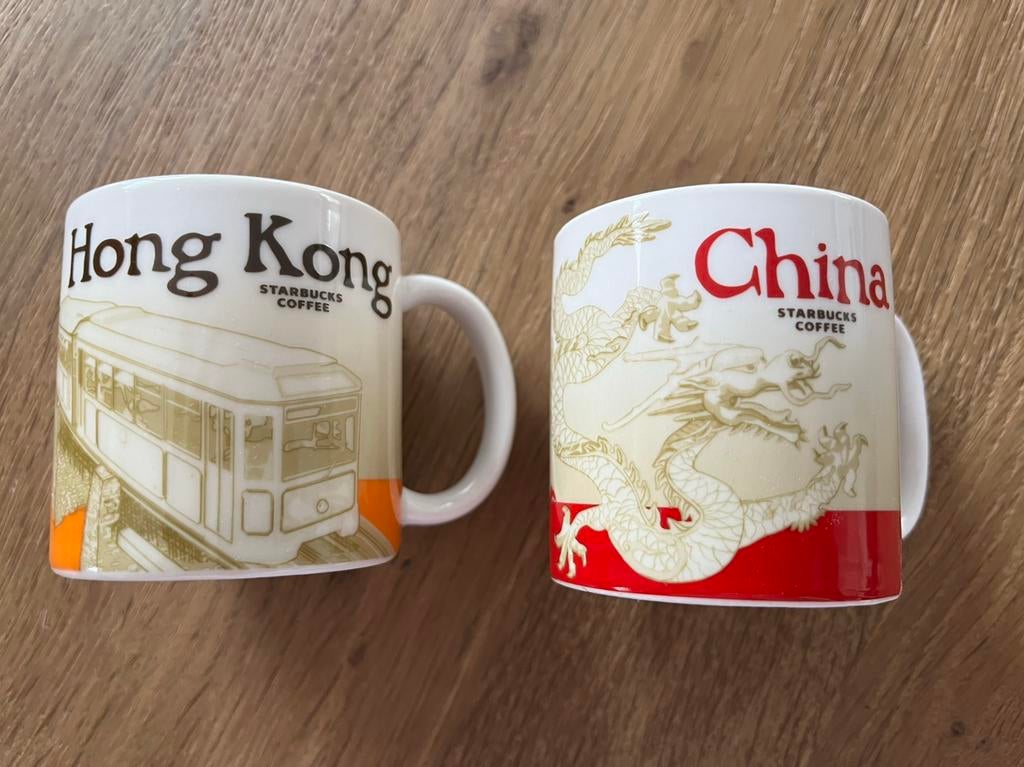 Starbucks espresso kopjes China en Hong Kong, Huis en Inrichting, Keuken | Servies, Keramiek, Nieuw, Ophalen of Verzenden, Overige stijlen