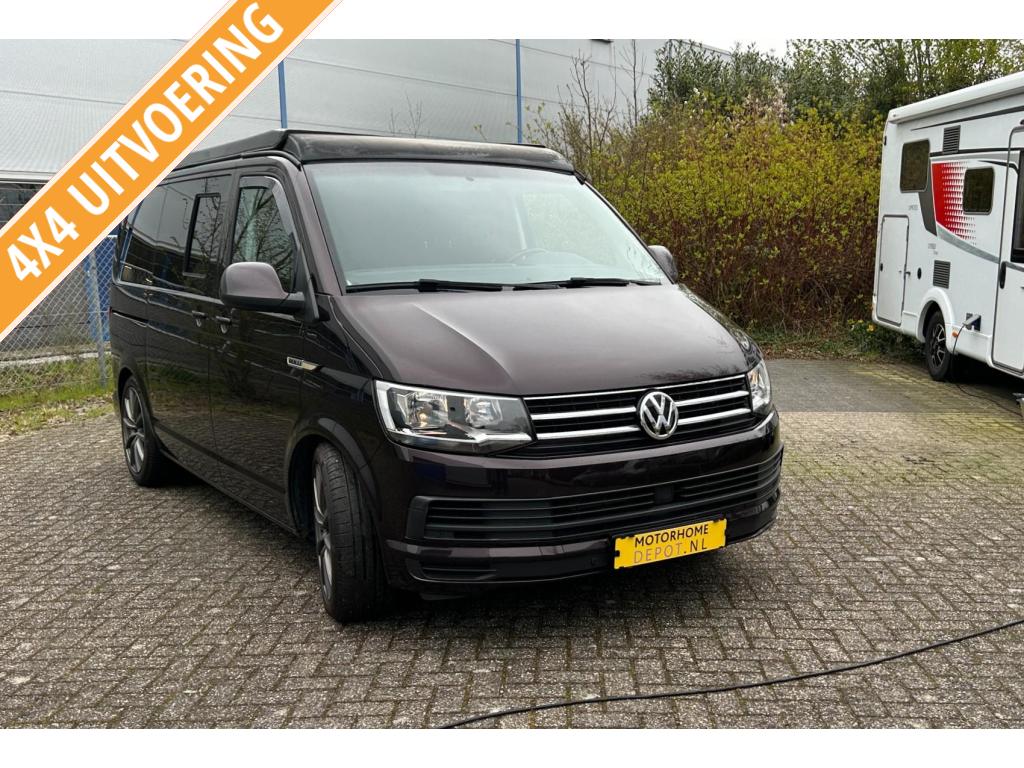 Volkswagen Caravelle 4 wielaandrijving, Caravans en Kamperen, Campers, Automaat, Buscamper of Camperbus, Koelkast, Volkswagen