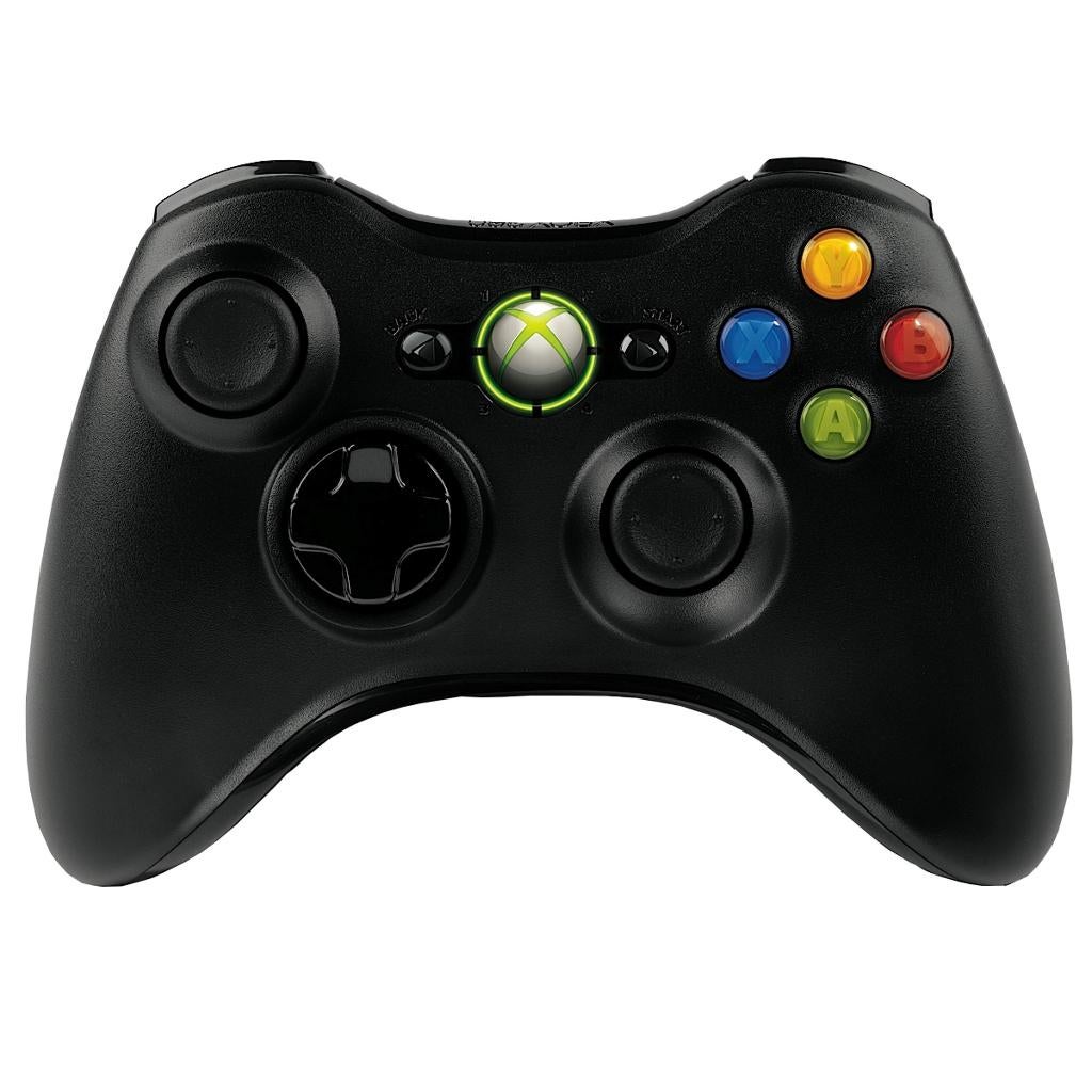 Xbox 360 Controller – Zwart | Compleet | €19,99, Spelcomputers en Games, Games | Xbox 360, Online, Overige genres, 1 speler, Refurbished