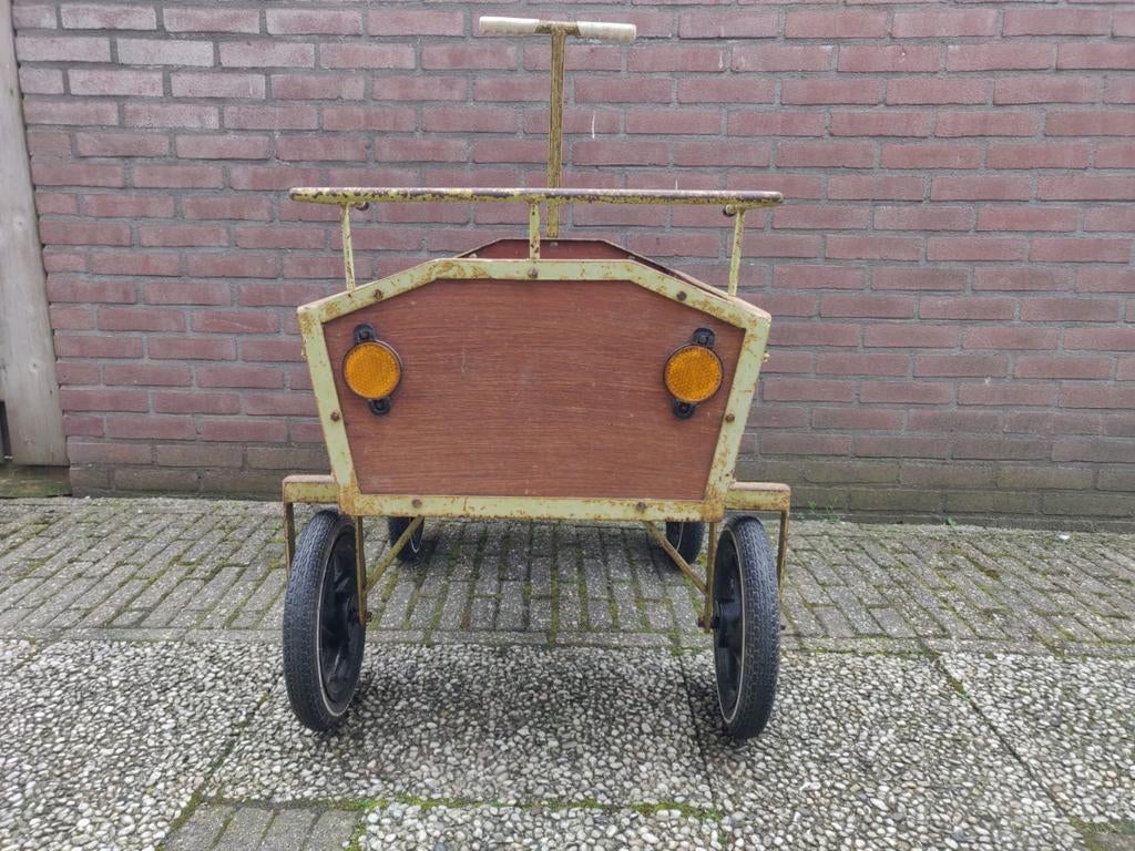 Bolderkar retromodel, Ophalen