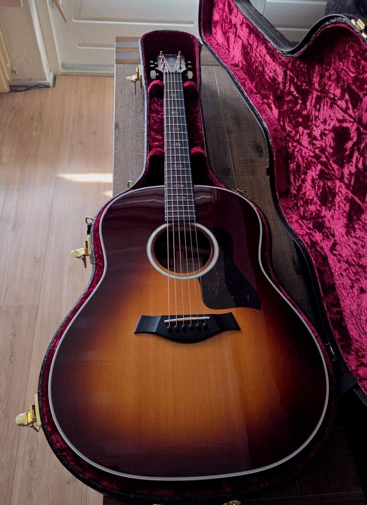 Taylor 417e, Ophalen, Zo goed als nieuw, Western- of Steelstringgitaar