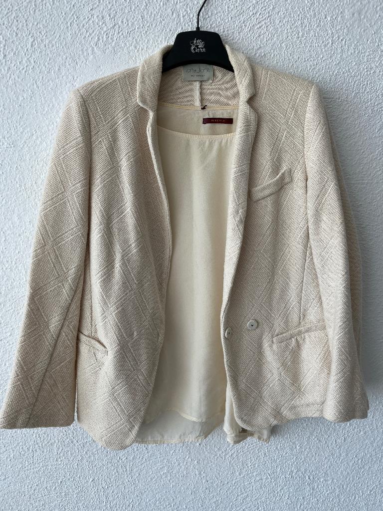 Forte Forte blazer ecru ivoor for all mankind, Overige kleuren, Forte Forte, Verzenden, Zo goed als nieuw