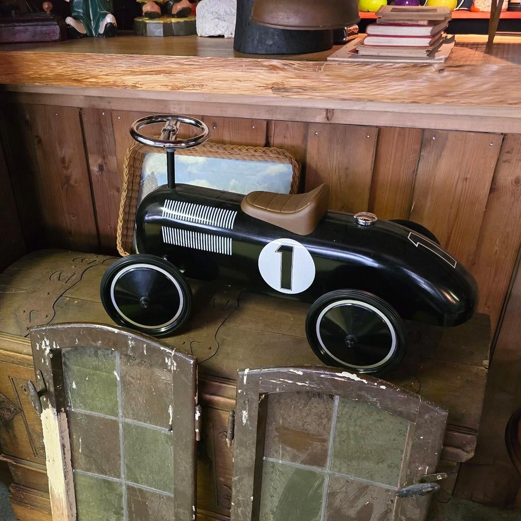 Loop autotje bijna nieuwe, Kinderen en Baby's, Speelgoed | Buiten | Voertuigen en Loopfietsen, Zo goed als nieuw, Ophalen