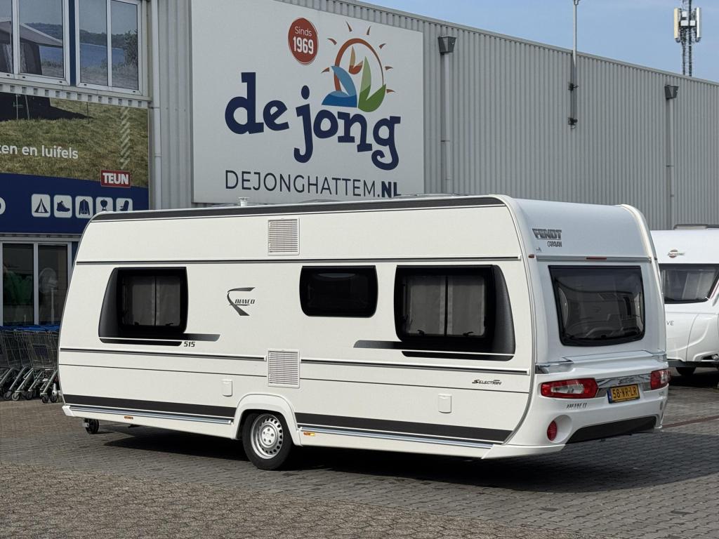 Fendt Bianco Selection 515 SG - Vloerverwarming -, Caravans en Kamperen, Schokbreker, Rondzit, Bedrijf, Overige typen