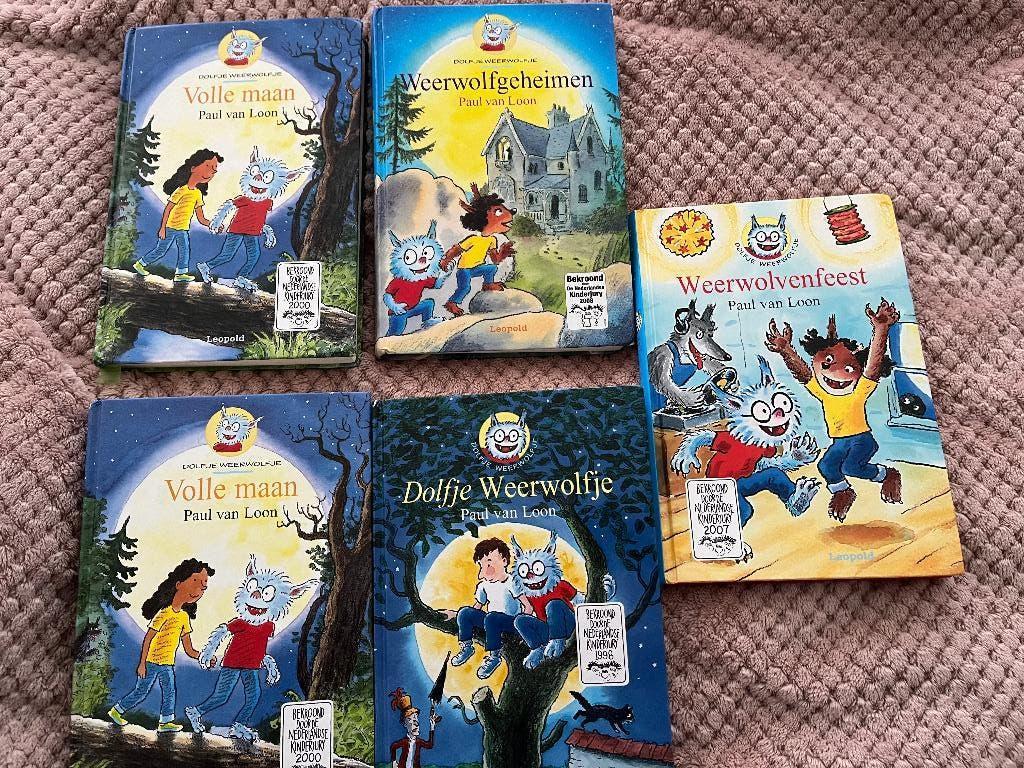 Dolfje Weerwolfje 4x, Boeken, Ophalen, Gelezen, Paul van Loon, Fictie algemeen