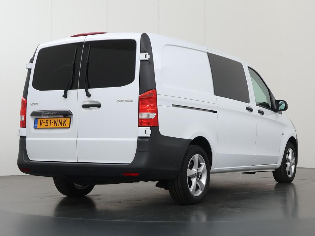 Mercedes-Benz Vito 119 CDI | Aut. | Lang L2 | 4X4 | Lederen, Auto's, Automaat, Gebruikt, 2500 kg, Wit
