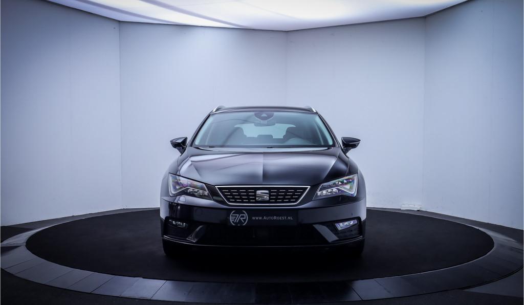 SEAT Leon ST 1.4T 150Pk Dsg EXCELLENT KEYLESS | STOELVERW. |, Gebruikt, Zwart, 4 cilinders, 150 pk