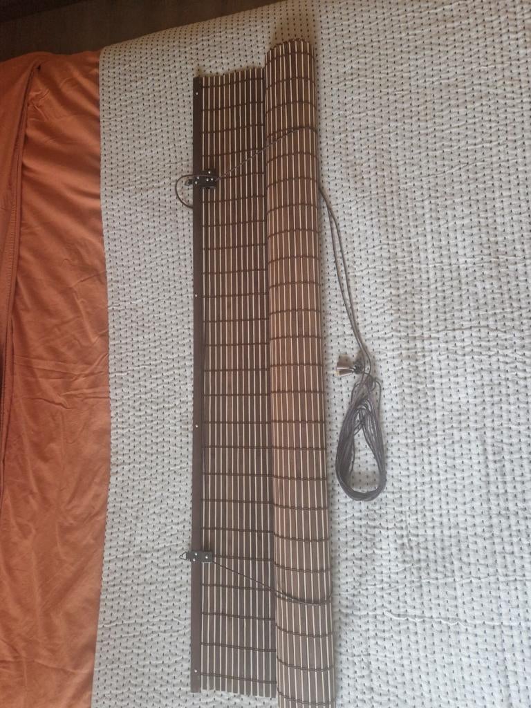 Bamboe rolgordijn Xenos 120 cm breed, Huis en Inrichting, Ophalen, Zo goed als nieuw, 100 tot 150 cm