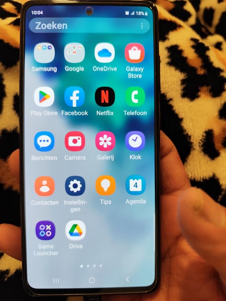 Samsung Galaxy S20 FE, Galaxy S20, Paars, Touchscreen, Ophalen of Verzenden