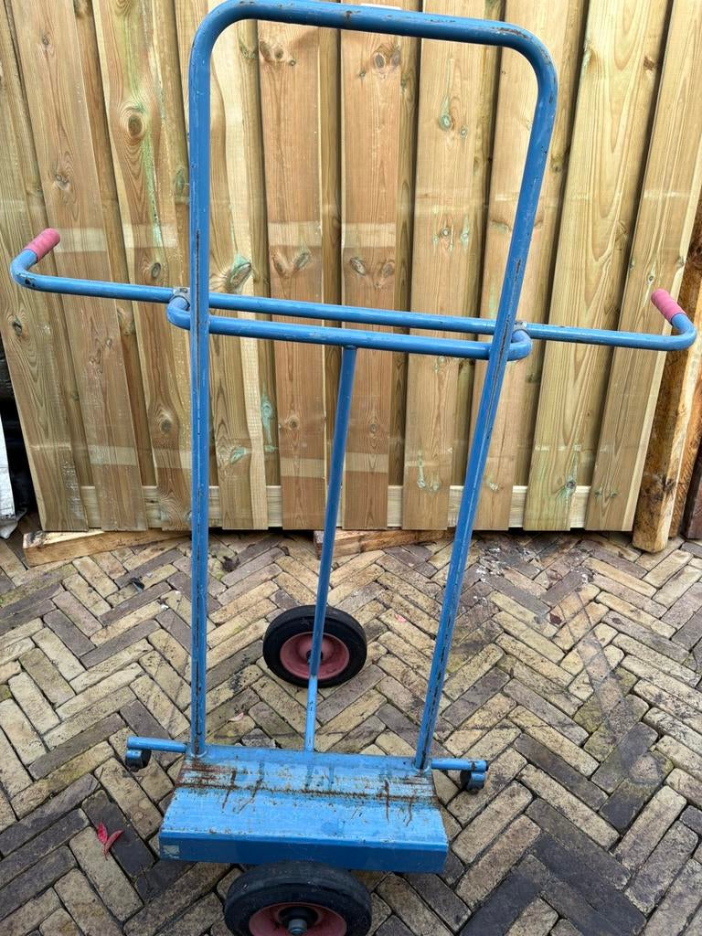 Platen kar, 100 liter of meer, Ophalen, Zo goed als nieuw, Transportkar
