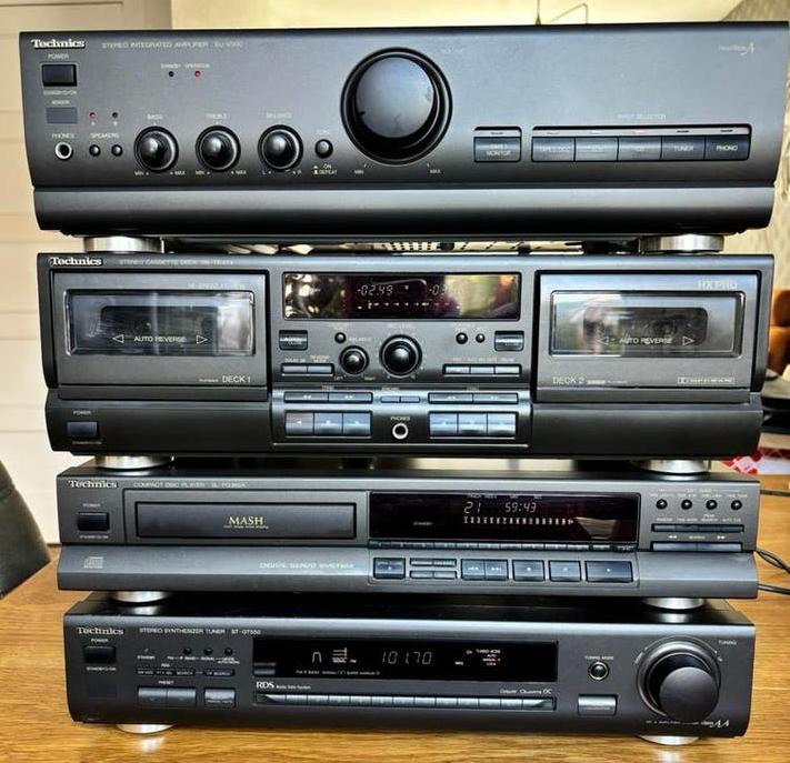 Technics stereo toren.  Losse componenten, Overige merken, Gebruikt, Tuner of Radio, Losse componenten