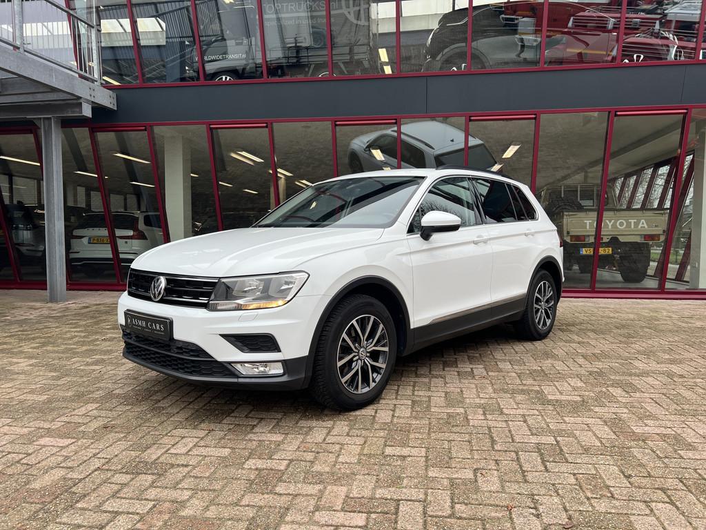 Volkswagen Tiguan 1.4 TSI ACT Highline | ACC | Navi | PDC |, Auto's, Volkswagen, Stof, 4 cilinders, 150 pk, Wit