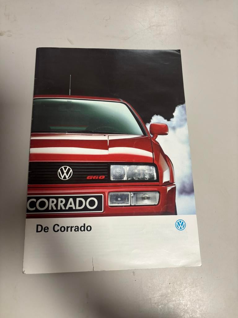 Vw corrado folder nederlands, Ophalen of Verzenden, Volkswagen