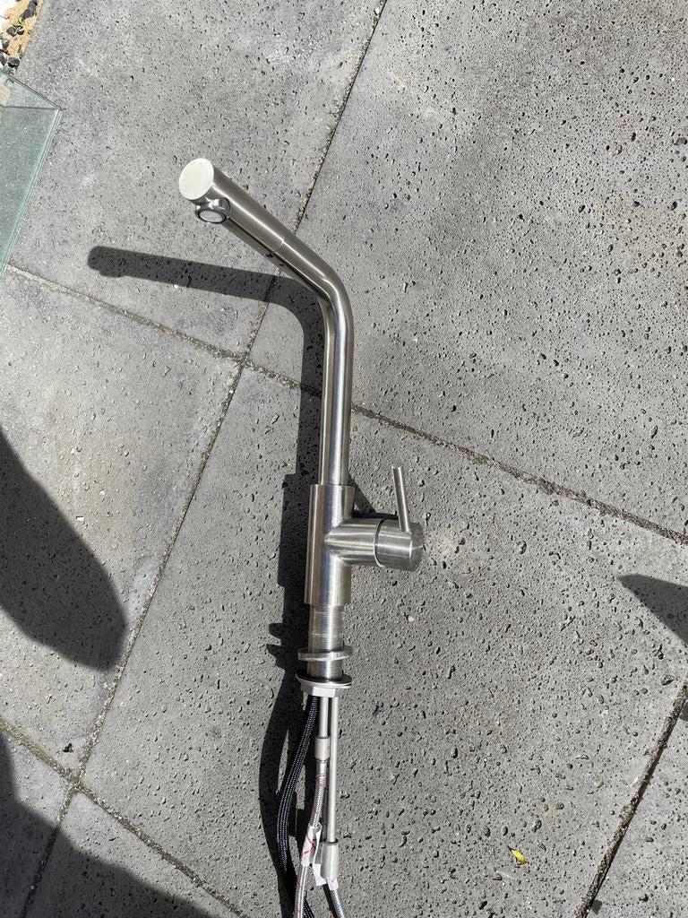 Keukenkraan uittrekbaar Caressi, Zilver, Ophalen of Verzenden, Metaal, Overige merken