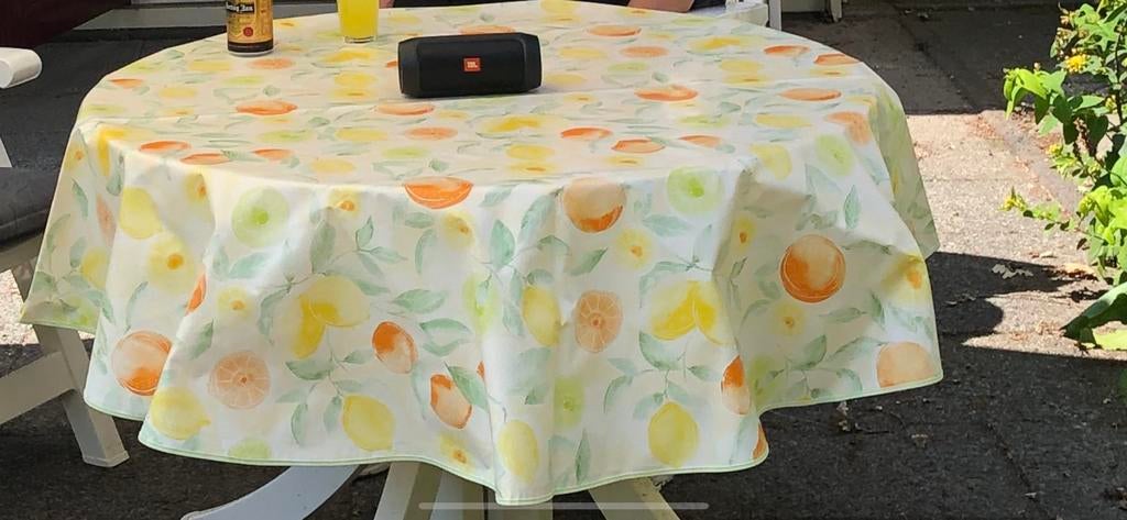 Rond tafelzeil 160 cm doorsnede - Diverse designs. €10,00, Sales@lemetex.nl, Rond, Nieuw, Ophalen of Verzenden