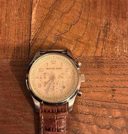 Michael Kors Horloge, Overige merken, Staal, Polshorloge, Ophalen of Verzenden