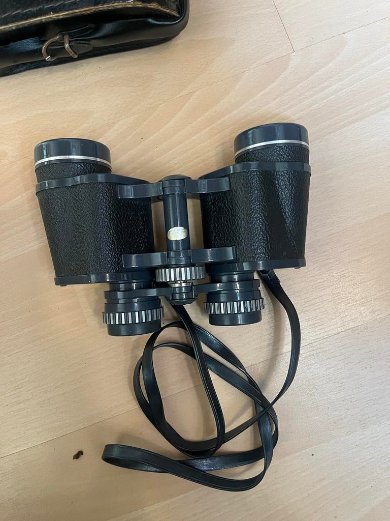 Haco verrekijker 7x35 met tas, Gebruikt, Minder dan 8x, Met hoes of tas, Porro (met knik)