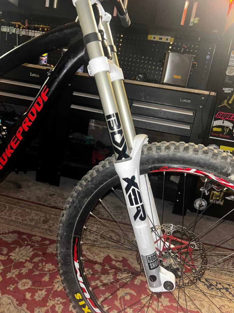 Boxxer downhill voorvork, Fietsen en Brommers, Fietsonderdelen, Ophalen of Verzenden, Zo goed als nieuw, Mountainbike, Voorvork