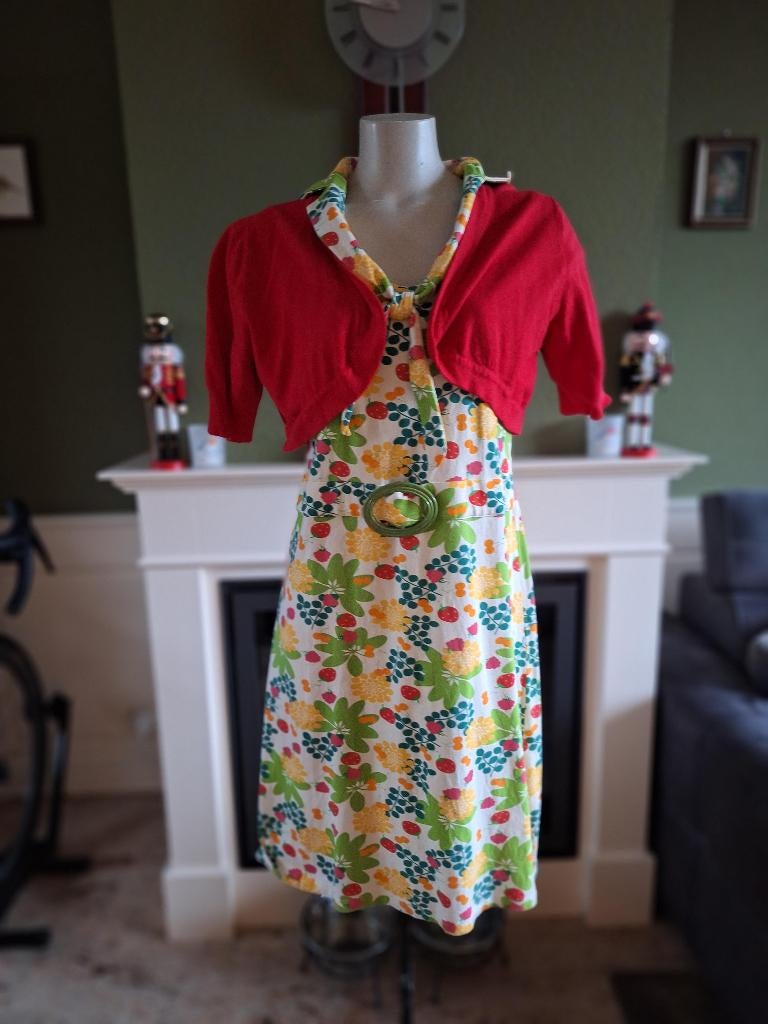 Margot MWM jurk en Banned Apperel bolero XXL, Kleding | Dames, Jurken, Verzenden, Maat 46/48 (XL) of groter, Zo goed als nieuw