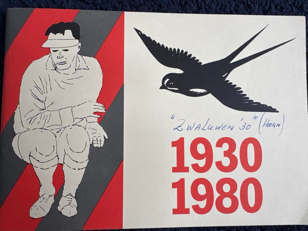 Jubileumboek HCSV "Zwaluwen '30" 1930-1980, Verzamelen, Ophalen of Verzenden