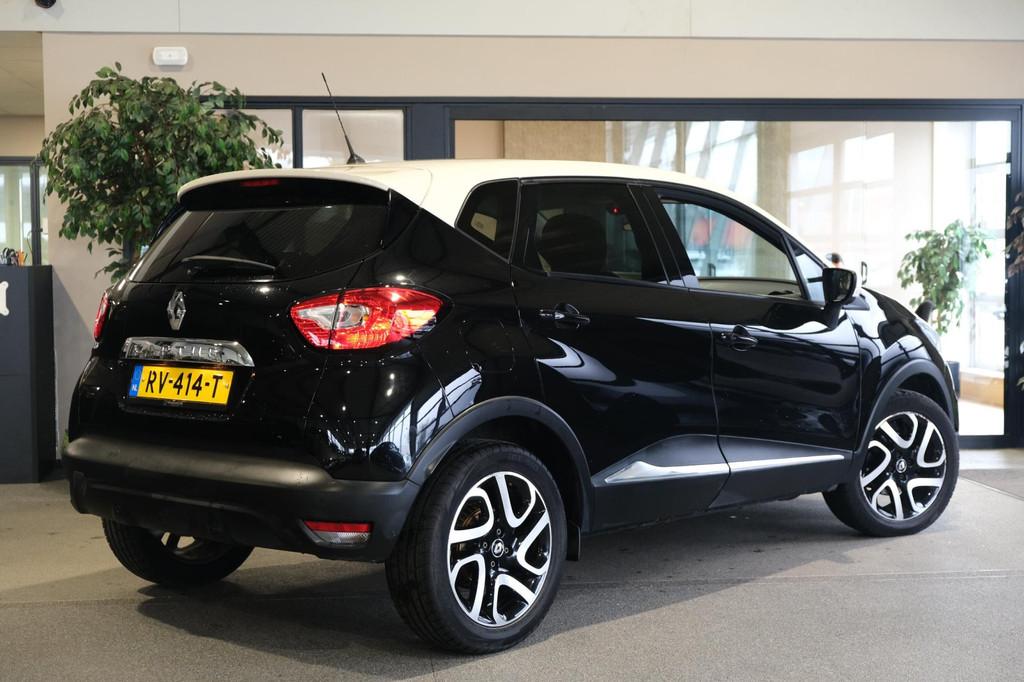 Renault Captur 1.2 TCe Dynamique Camera Pdc Cruise Airco, Auto's, Stof, 4 cilinders, Zwart, Grijs