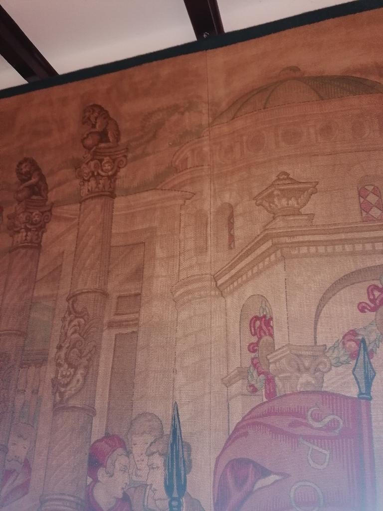 groot wand tapijt gobelin 295 cm b 265 cm, Ophalen