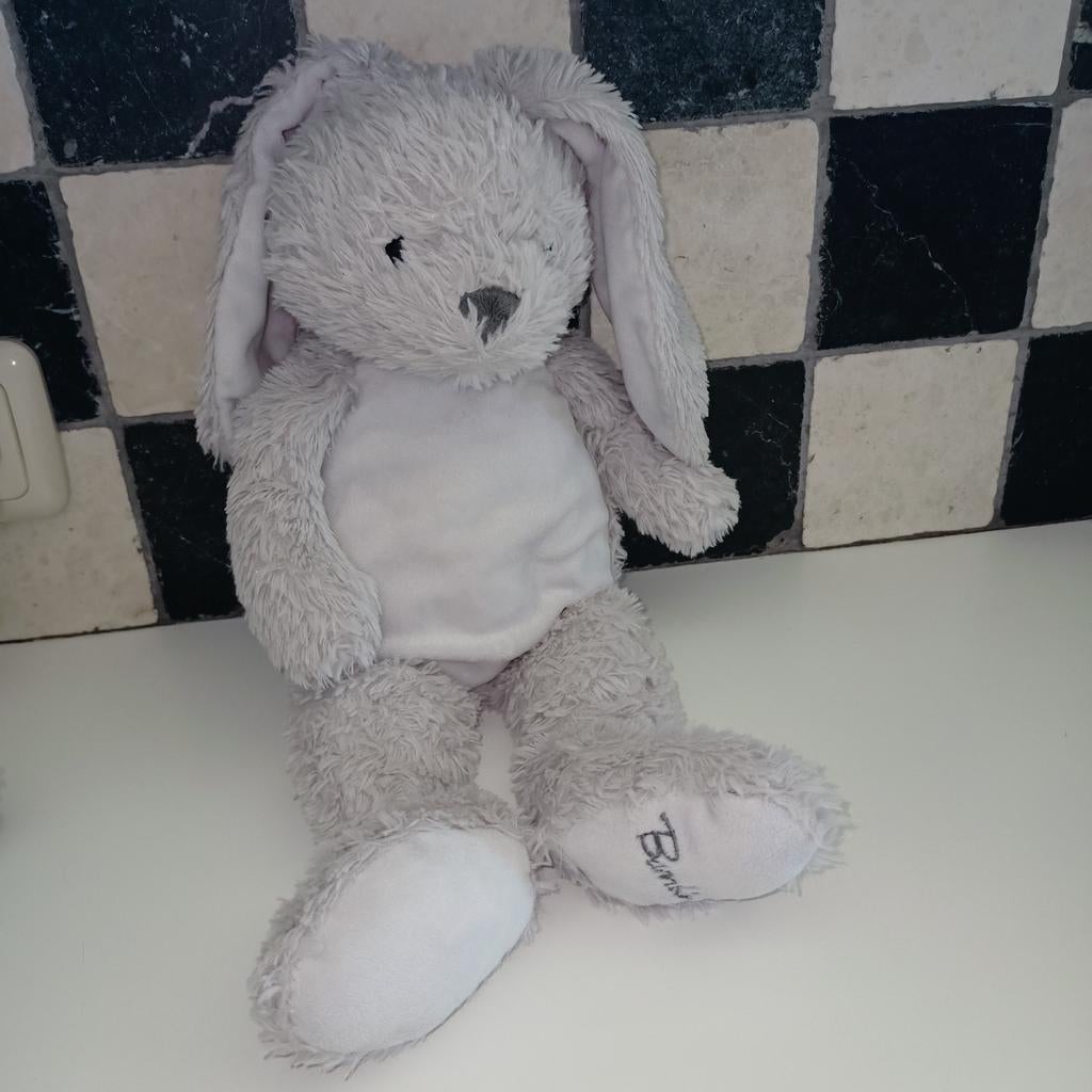 Kruidvat, bambino, evora grijs konijn, 2017., Gebruikt, Overige merken, Grijs, Konijn