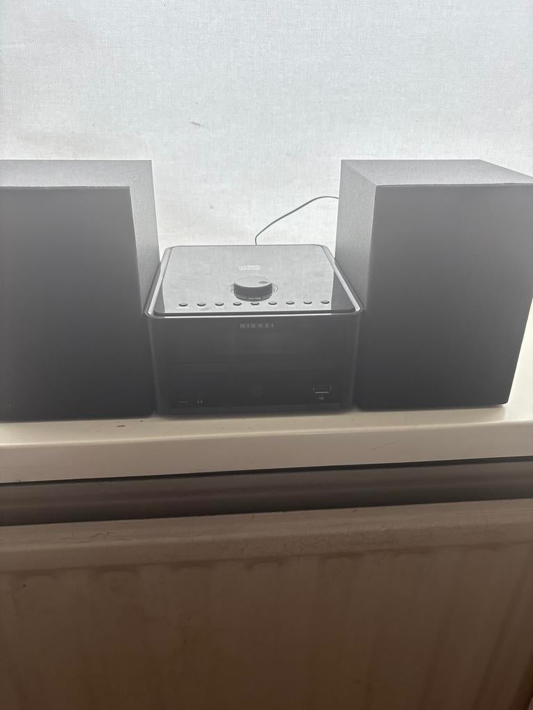 Nikkei stereo set met speakers, Audio, Tv en Foto, Stereo-sets, Overige merken, Gebruikt, Ophalen of Verzenden, Microset