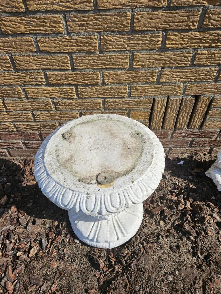 Betonnen sokkel, Ophalen, Gebruikt