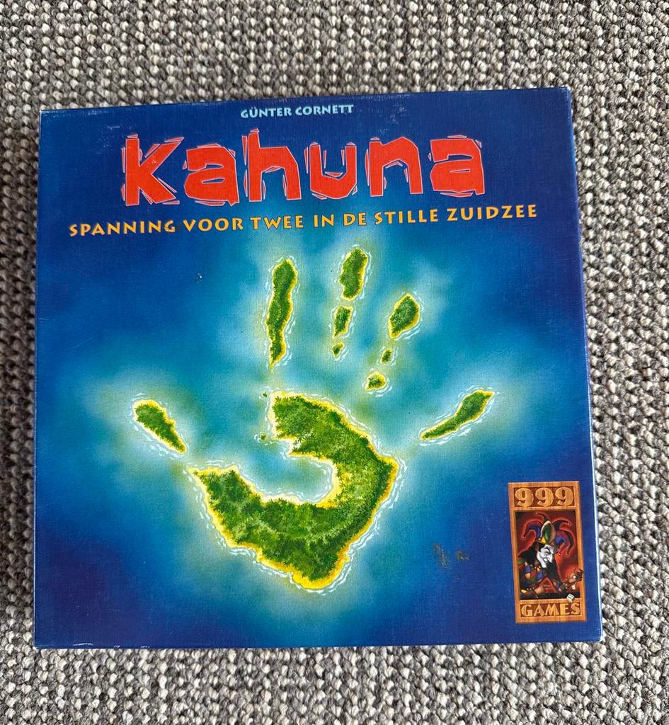 Kahuna: Spanning voor twee in de Stille Zuidzee, Een of twee spelers, Ophalen of Verzenden, Gebruikt