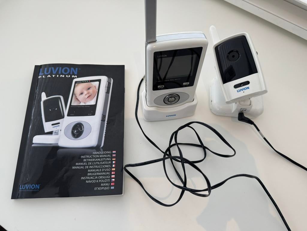 Luvion babyphone, Kinderen en Baby's, Babyfoons, Ophalen of Verzenden, Zo goed als nieuw, Camera