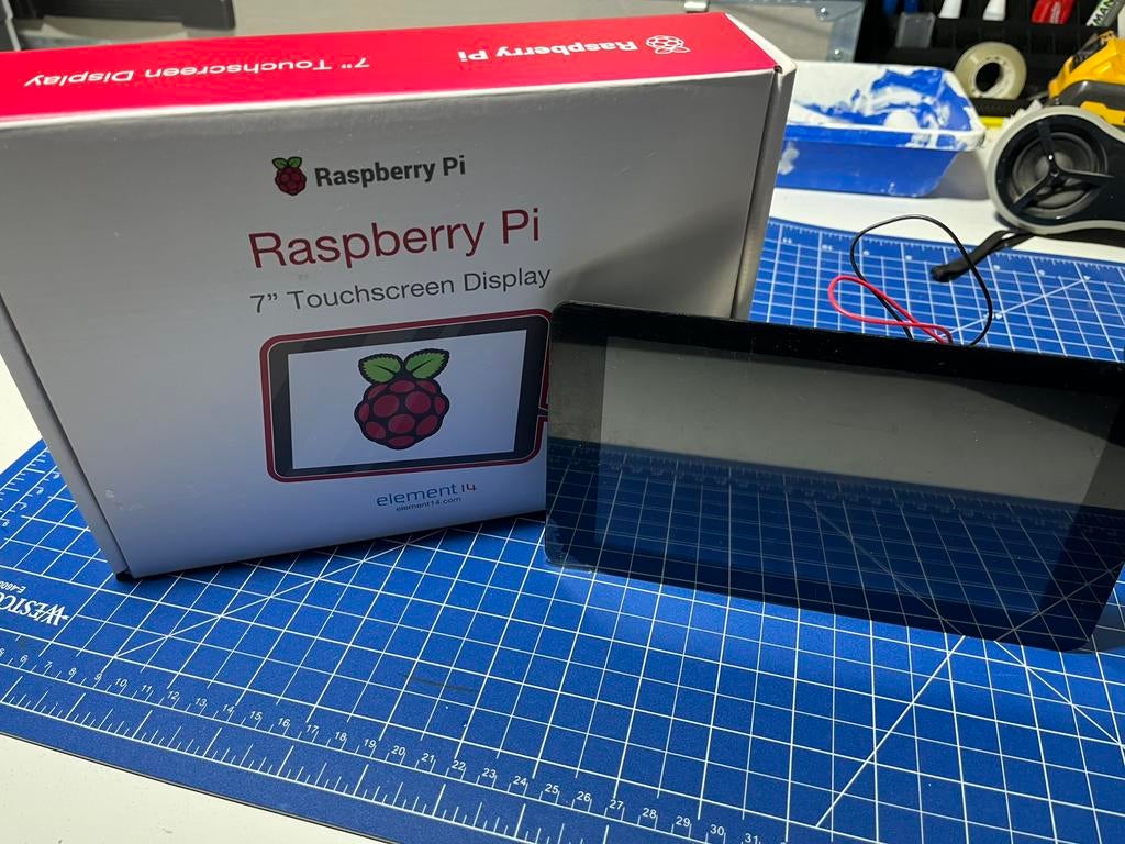 Raspberry Pi 4 (2GB) + 7” Touchscreen – ZGAN – Compleet, Computers en Software, Desktop Pc's, Minder dan 4 GB, Met monitor, Minder dan 2 Ghz