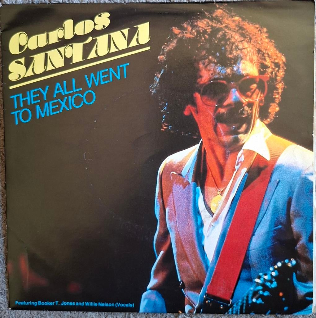 Carlos Santana - They All Went To Mexico vinyl, Cd's en Dvd's, Vinyl Singles, Ophalen of Verzenden, Zo goed als nieuw